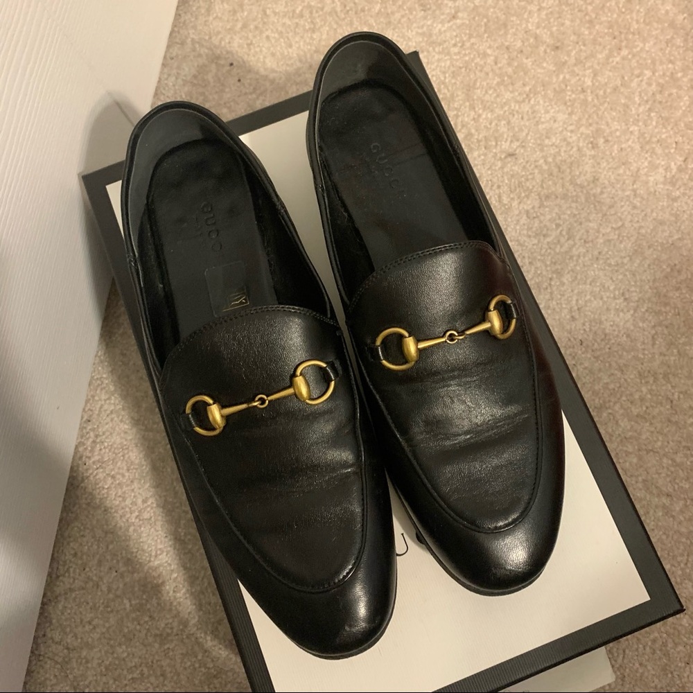 Gucci Agnello Plonge Loafers | Size 38